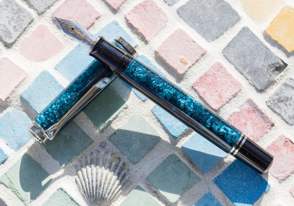 Pelikan M805 Ocean Swirl Special Edition: A Review — The Pen Addict